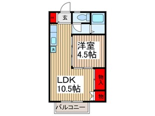 ＹＳハイツ ２の物件間取画像